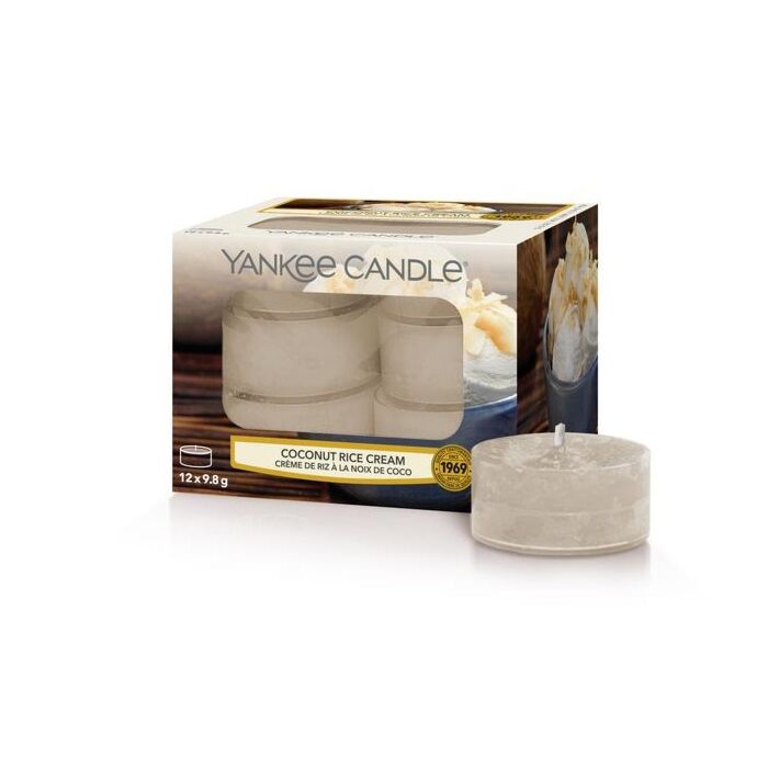 Yankee Candle Coconut Rice Cream - Tea Lights